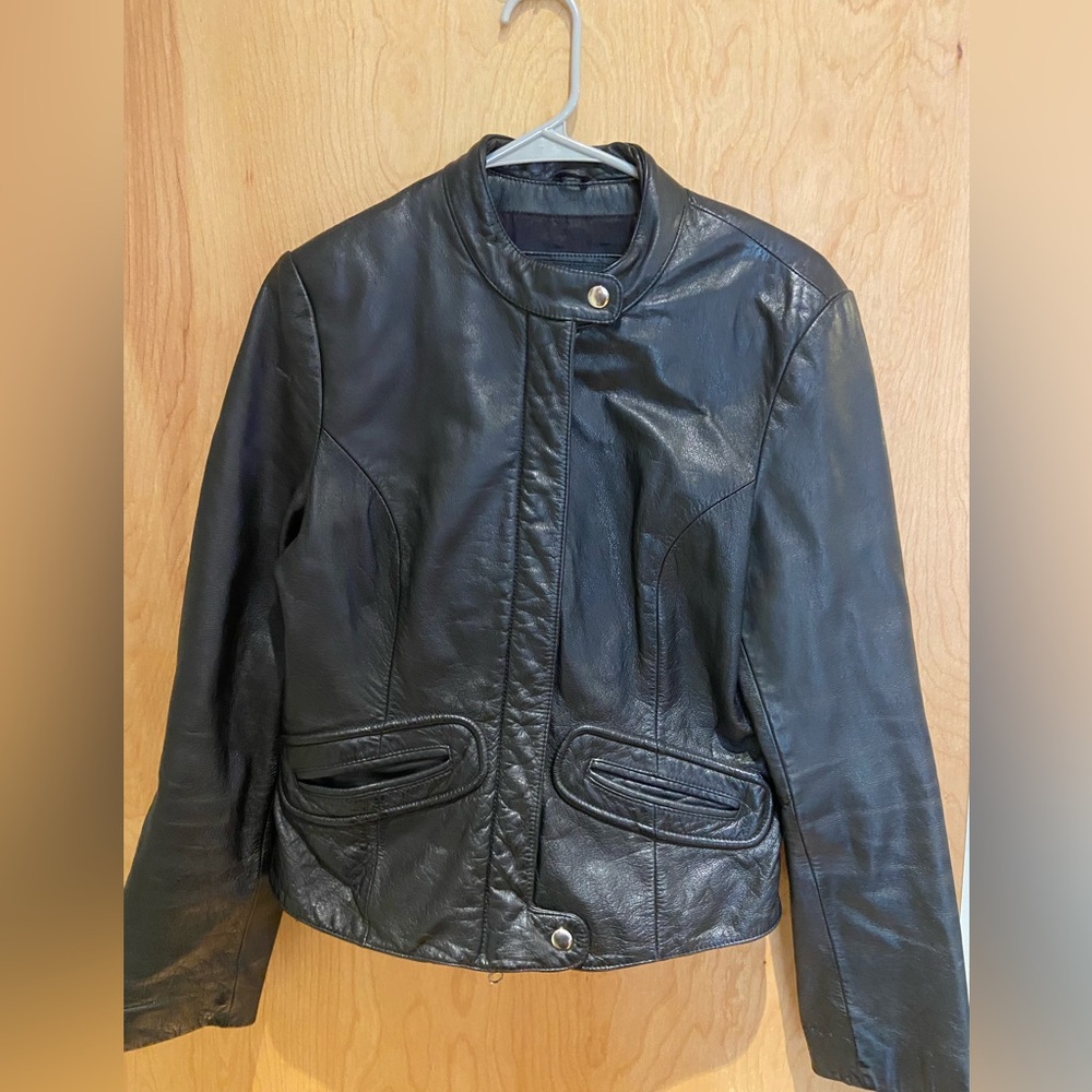 YKK Vintage Leather Jacket